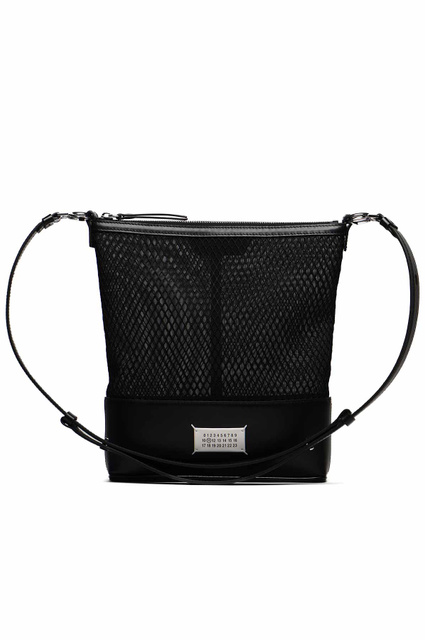 Maison Margiela black Bag with logo - 4