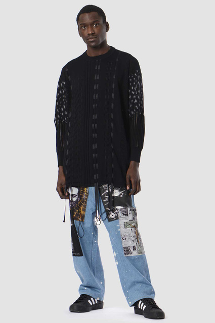 KIDILL X WINSTON SMITH Patch Jeans - 3