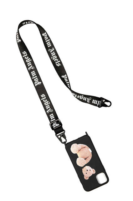 PALM ANGELS Teddy Bear IPhone 11 Pro Neck Case - 2