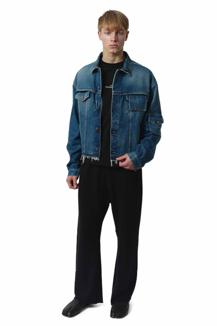 MAISON MARGIELA Cropped Denim Jacket - 2