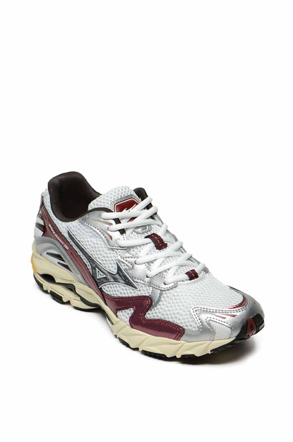 MIZUNO Wave Rider 10 Sneakers white/black sand/syrah - 2