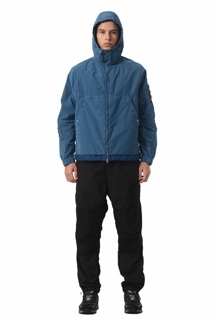 STONE ISLAND 308M4 Brushed Nylon Trousers Black - 2