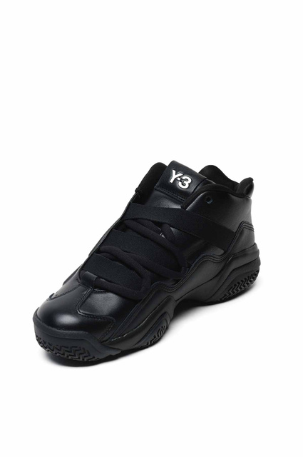 Y-3 Megaball Sapatilhas Triple Black  - 3