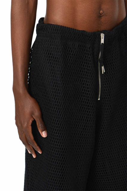JIL SANDER Net Trousers Black - 3