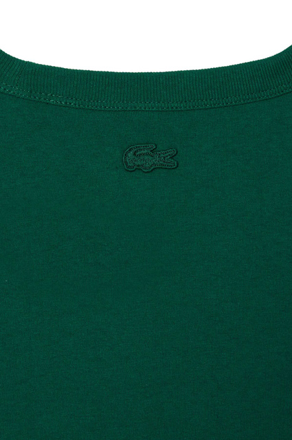 LACOSTE x le FLEUR* Jersey T-shirt Green - 3