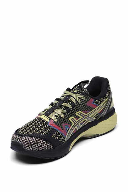 ASICS US4-S GEL-TERRAIN Black/Neon Lime Sneakers - 3
