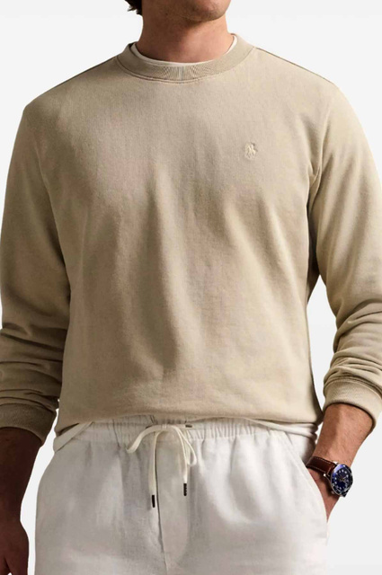 POLO RALPH LAUREN Gola alta em tecido caqui - 2