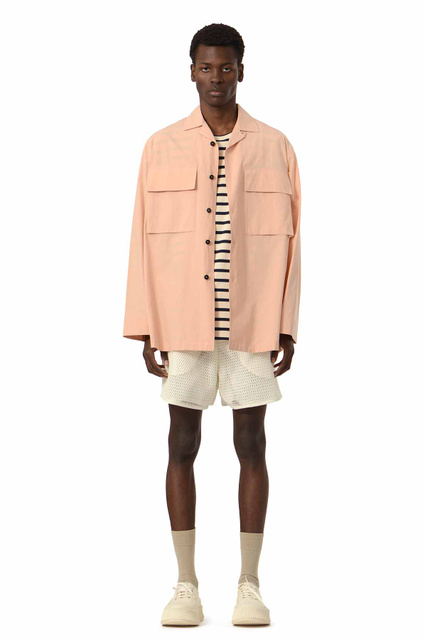 JIL SANDER Net Shorts Cream - 2