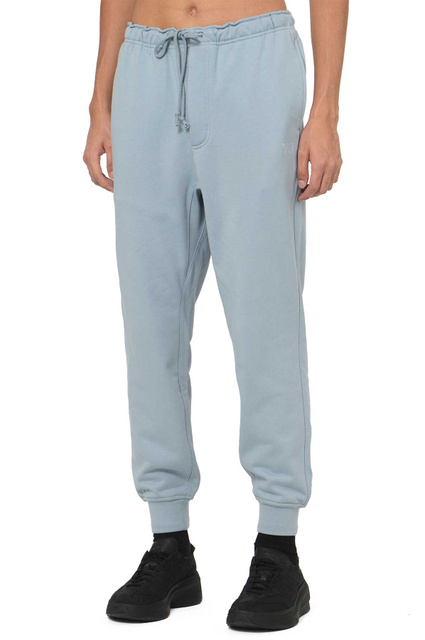 Y-3 Brushed Terry Cuffed Trousers Sky Blue  - 1