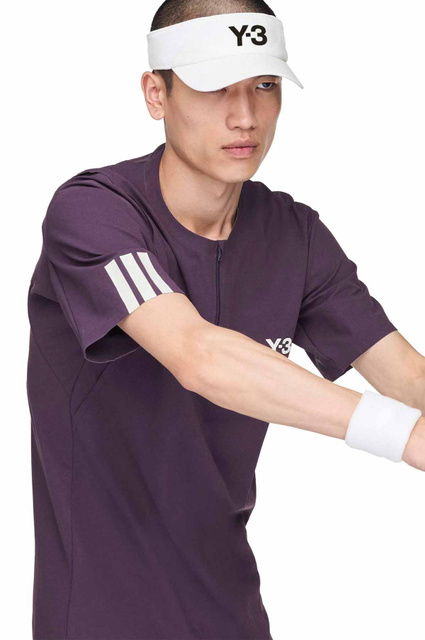 T-shirt Y-3 Ténis Freelift Zip Aurora Plum - 4