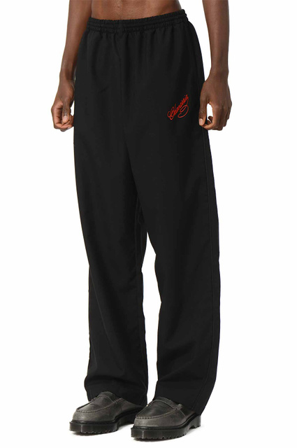 WILLY CHAVARRIA Ruff Rider Trousers Black - 1