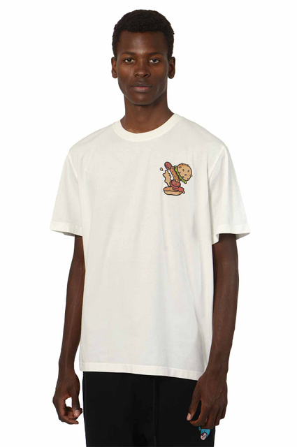 T-shirt INBETWEENERS Burger Verse Branco - 1