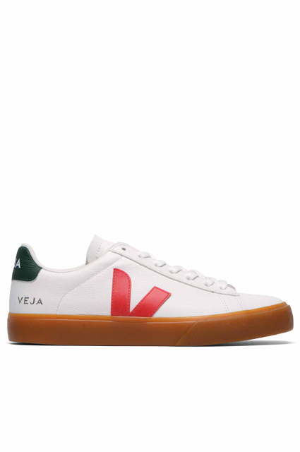 VEJA Campo Chromefree Leather Sneakers Branco/Pekin/Poker/Natural - 1