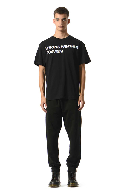WRONG WEATHER Capsule Collection Boavista T-shirt Black - 2