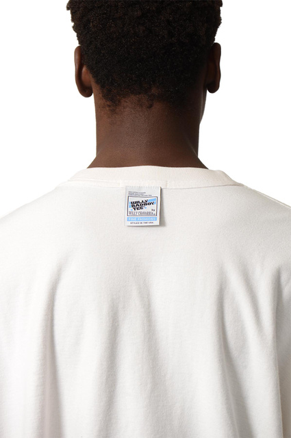 T-shirt WILLY CHAVARRIA Inside Out Buffalo Oversized LS Branco - 4