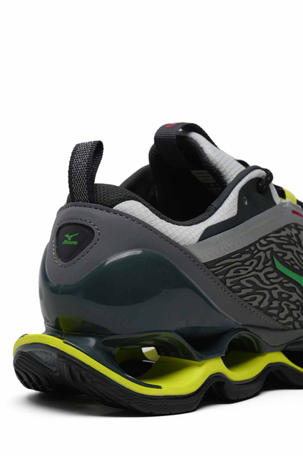 MIZUNO Wave Prophecy 13.2 Sneakers Dark Gray/Fluo Yellow - 5