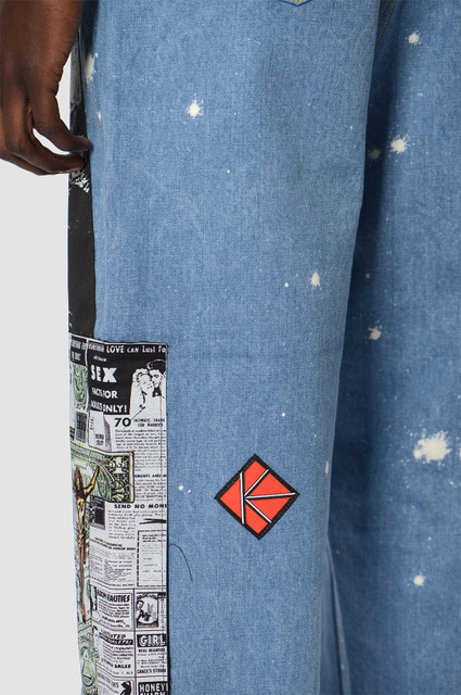 KIDILL X WINSTON SMITH Patch Jeans - 4