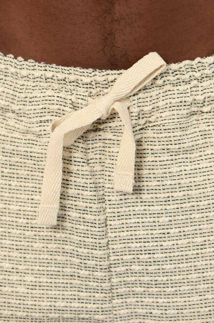 DRÔLE DE MONSIEUR Tweed Shorts Cream - 4