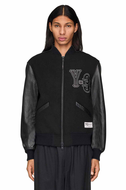  Casaco Y-3 Collegiate Preto - 3