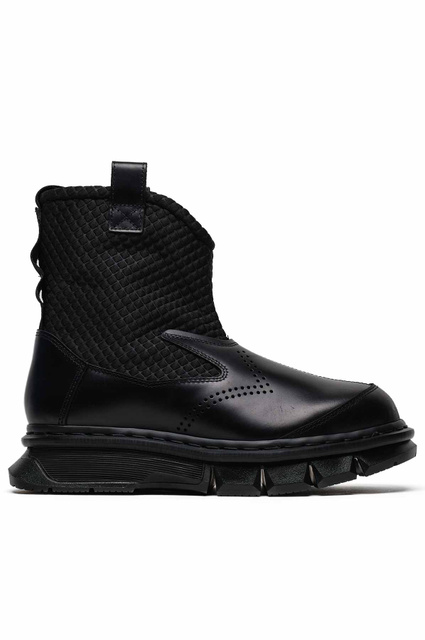 DR MARTENS QUBiST Rigger Boots Black  - 1