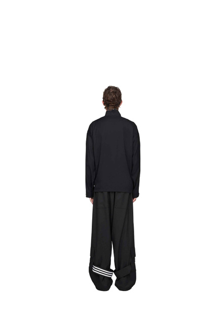 Y-3 Refined Wool Cargo Trousers Black - 4