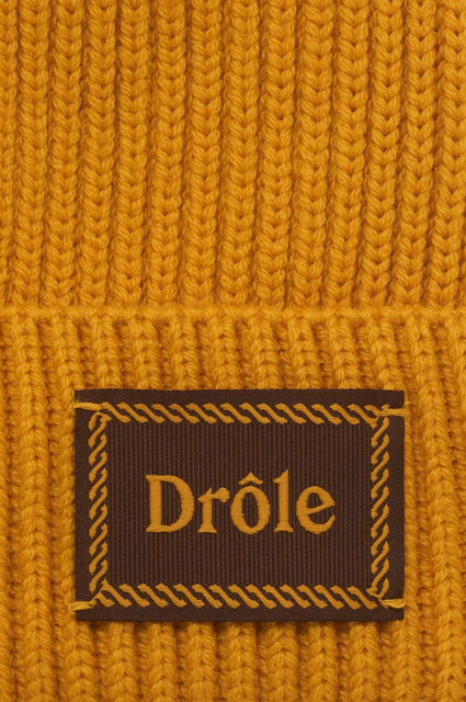 DRÔLE DE MONSIEUR Le Bonnet Laine Beanie Yellow - 3