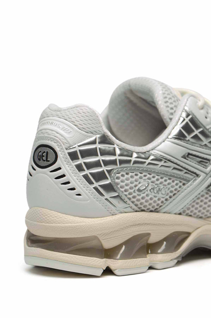 ASICS GEL-NIMBUS 10.1 BRANCO/PRATA PURO - 4