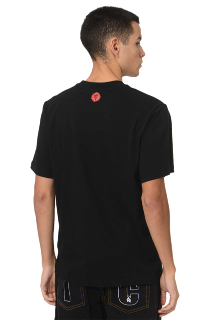 ICECREAM Running Puppy T-shirt Black - 3