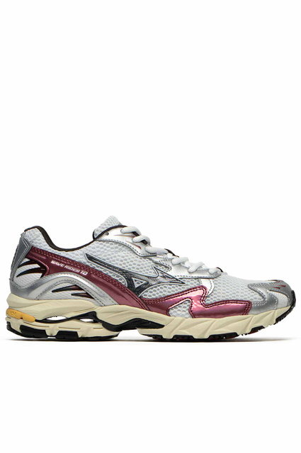 MIZUNO Wave Rider 10 Sneakers white/black sand/syrah - 1