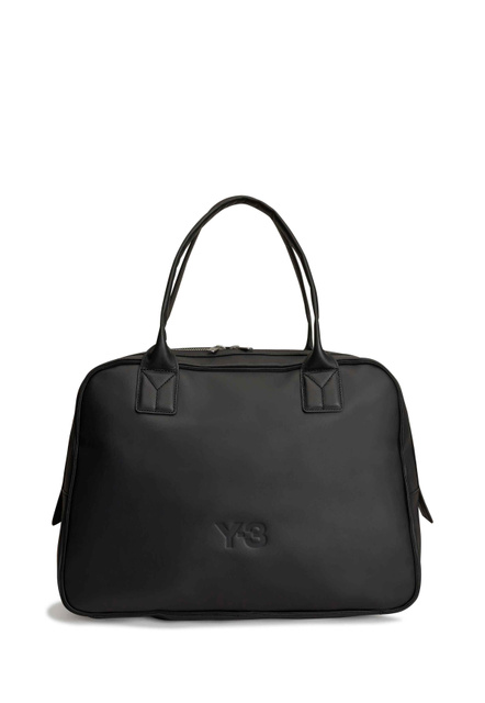 Y-3 Leather Airliner Bag - 1
