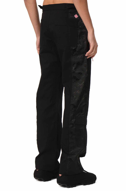 CASABLANCA Nylon Mountain Camo Cargo Trousers Black - 4