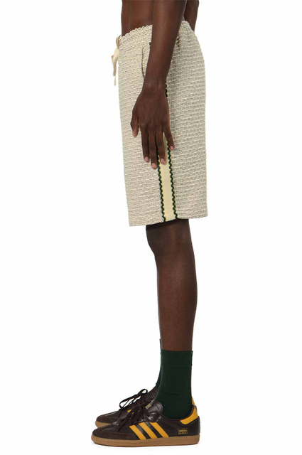 DRÔLE DE MONSIEUR Tweed Shorts Cream - 5