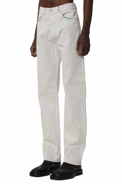 MAISON MARGIELA White Painted Jeans - 1