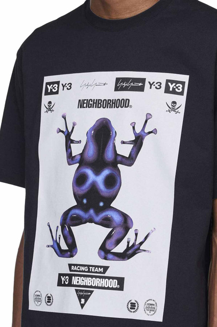 T-shirt gráfica Y-3-N Preto - 6