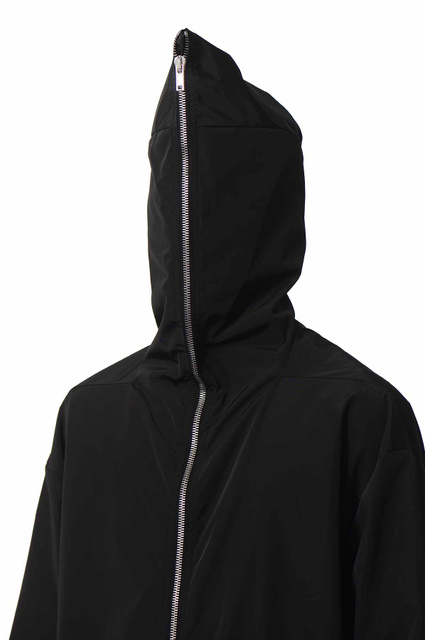 RICK OWENS Hollywood Hooded Gimp Coat - 5