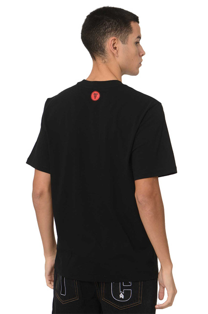 ICECREAM Running Dog T-shirt Black - 3