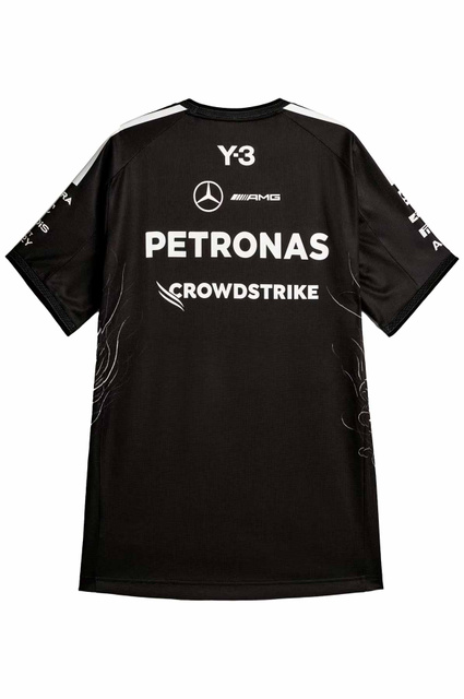 Y-3 x Mercedes AMG Petronas Team F1 "Driver" Graphic Unisex T-Shirt - 2