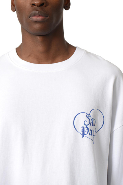 WILLY CHAVARRIA Precious Sad Papi T-shirt White - 4