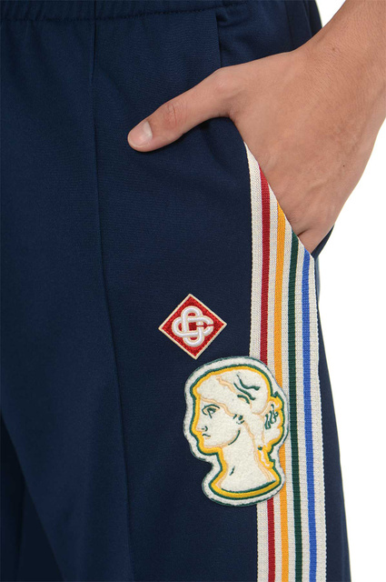 CASABLANCA Varsity Track Trousers Navy - 5