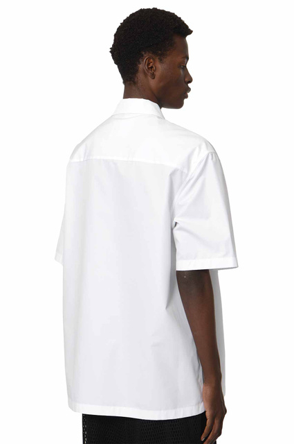 JIL SANDER Chest Pocket Poplin Shirt White  - 3