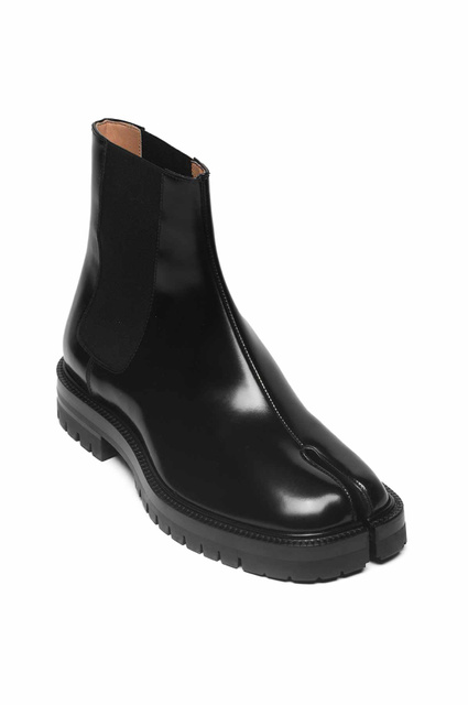 MAISON MARGIELA Tabi Chelsea Boots Black - 2