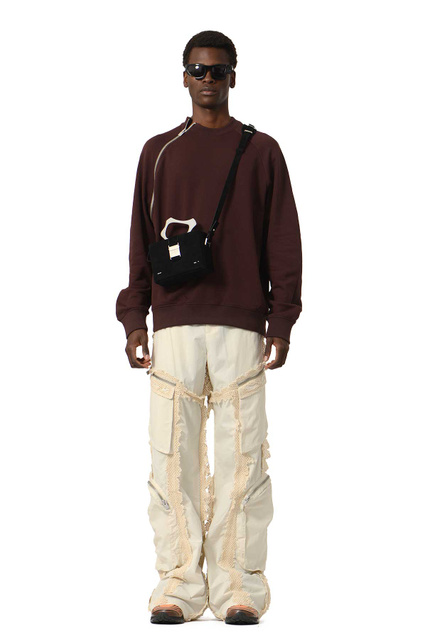 HELIOT EMIL Sequence Sweatshirt Dark Aubergine - 2