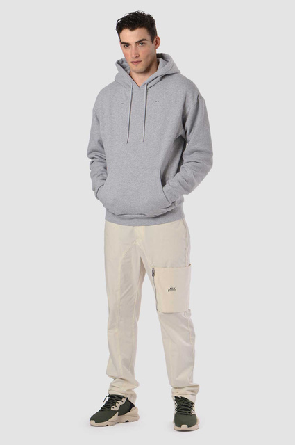 HELIOT EMIL Grey Logo Hoodie - 3