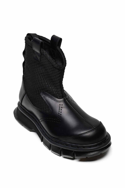 DR MARTENS QUBiST Rigger Boots Black  - 2