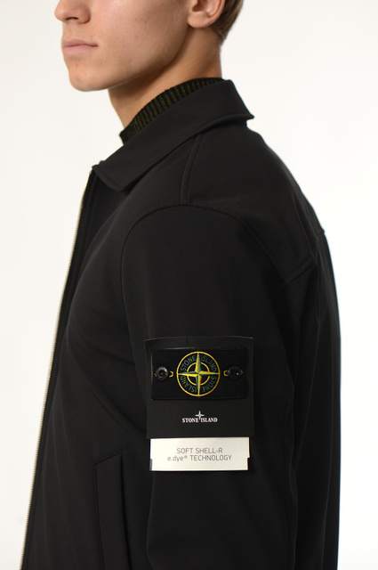 STONE ISLAND Q100003 SOFT SHELL-R_e.dye® Jacket Black - 5