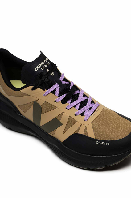 VEJA x CÉSAR VILLALBA Condor 3 Off-Road Ripstop Trail Sneakers Khaki/Beige - 4