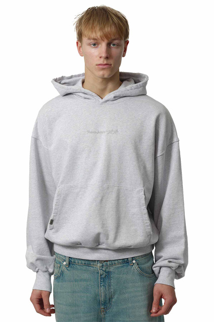 TWOJEYS Melange Grey Icon Hoodie - 1
