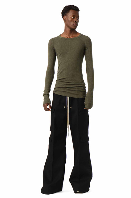 RICK OWENS Concordians Runway Cargobelas Trousers Black - 2