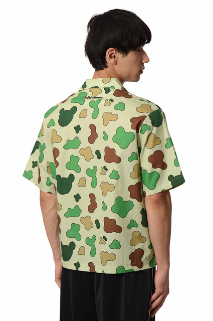 INBETWEENERS Camisa Decomposed Camou Verde - 3