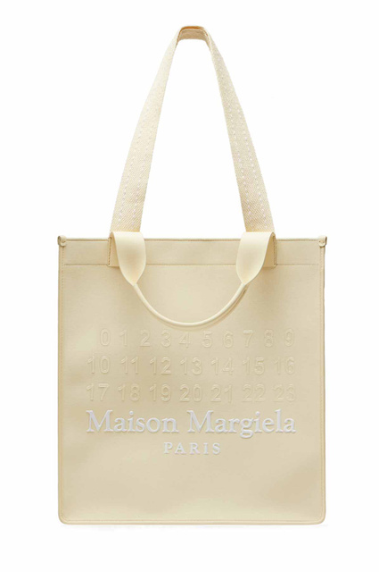 Maison Margiela cream Shopper bag - 1